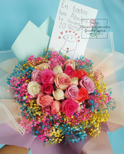 Florería flores a domicilio Guadalajara